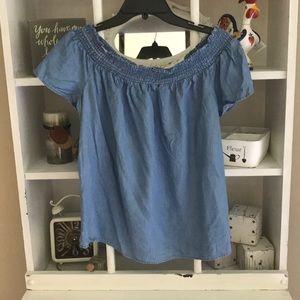Off the shoulder top